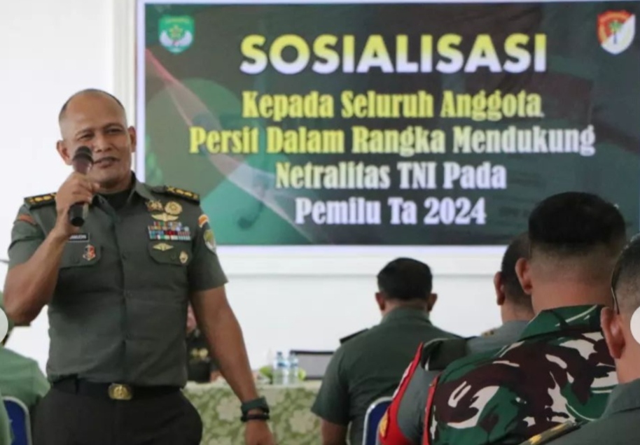 Netralitas TNI Pada Pemilu 2024 Kodim 0509 Kabupaten Bekasi Gelar