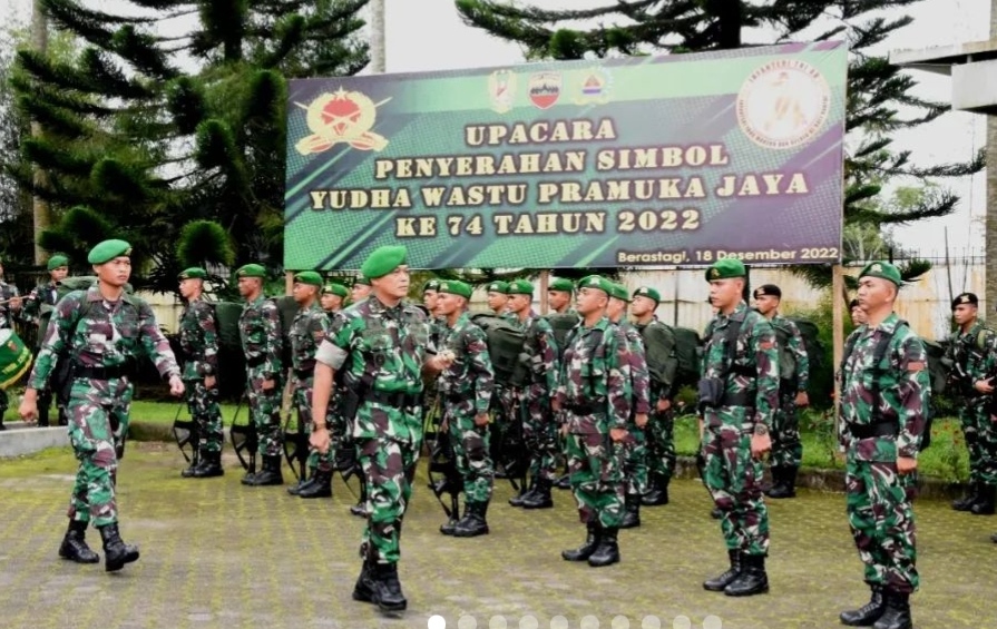 Rangakaian Peringatan Hari Infanteri TNI AD Ke 74 Tahun 2022 Di Kodam I ...