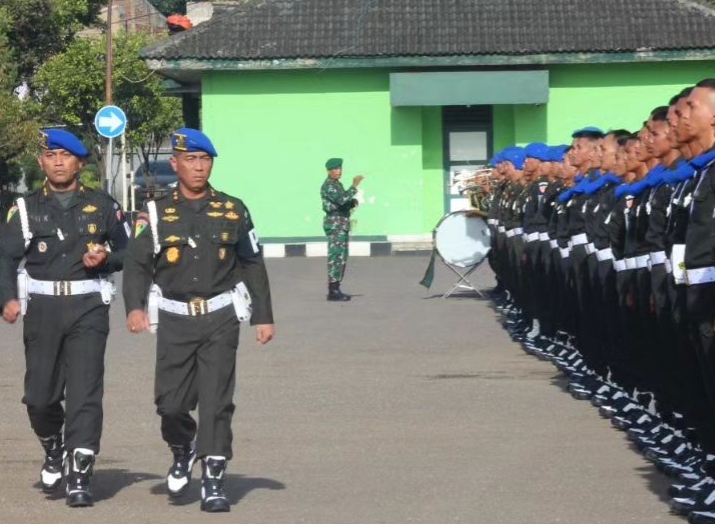 Wadanpuspomad Pimpin Pengukuhan Dan Penerimaan Warga Baru Korp Polisi ...